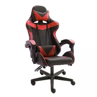SILLA GAMER EMPOLI GC-030 NEGRA Y ROJA