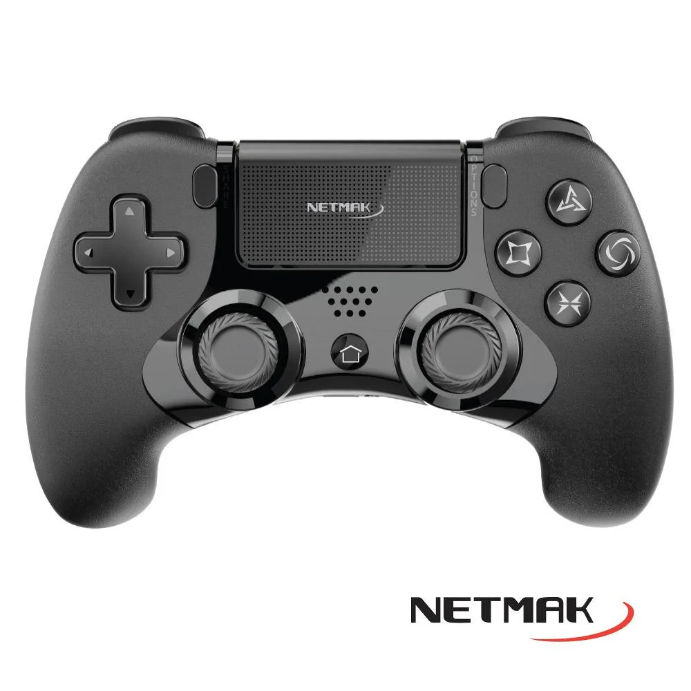 GAMEPAD NETMAK PS4 BT NM-P401 NEGRO