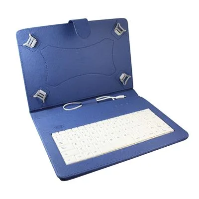FUNDA MOW 10" TABLET C/TECLADO METALICO BT - BLUE