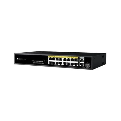 SWITCH 16P POE NETIS ST119GHPDI-2G1MS-250 POE+ 16*FE 240W, 2 PUERTOS UPLINK GE,1 PUERTO SFP 2,5Gb