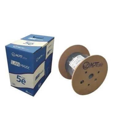 CABLE UTP MPT 24AWGX4P CMX CR6 CAT5E INT EXT 305MTS 100% COBRE CERTIFICADO. CE-1104