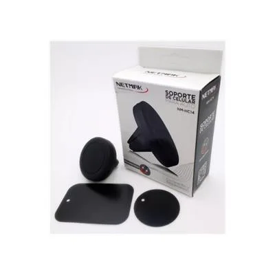SOPORTE CELULAR UNIVERSAL P/AUTO MAGNETICO NETMAK NM-HC14