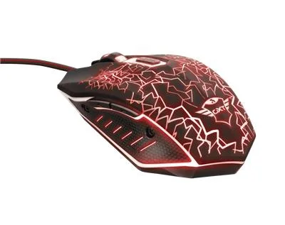 MOUSE TRUST GXT 105 IZZA ILUMINADO 2400DPI/ USB - 21683