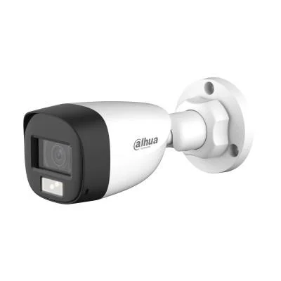 CAMDVR BULLET DAHUA 2MPX HFW1200CLP-IL-A-360-S6 3.6MM SMART DUAL LIGHT IR20M C/ AUDIO IP67