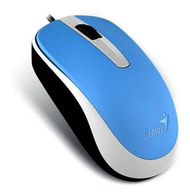 MOUSE USB GENIUS DX-120 AZUL 1200DPI