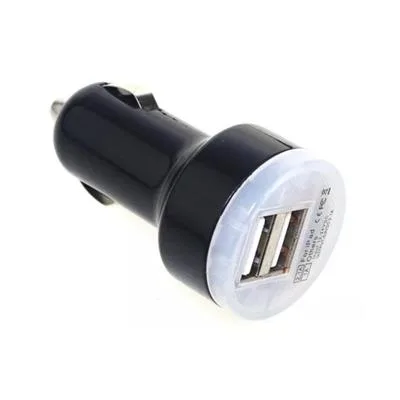 CARGADOR USB KOLKE 12V P/AUTO 2 USB 2.1A / 1A