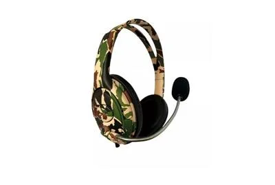 AURICULAR NETMAK TIPO VINCHA NM-BATTLE GAMER PS4 CAMUFLADO 1PLUG 3.5MM