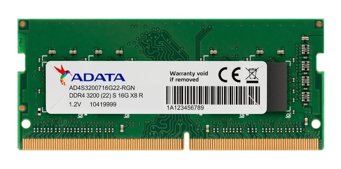 SODIMM DDR4 16GB 3200 ADATA BULK