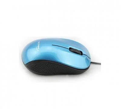 MOUSE USB NETMAK (NM-M16B) OPTICO 3D AZUL