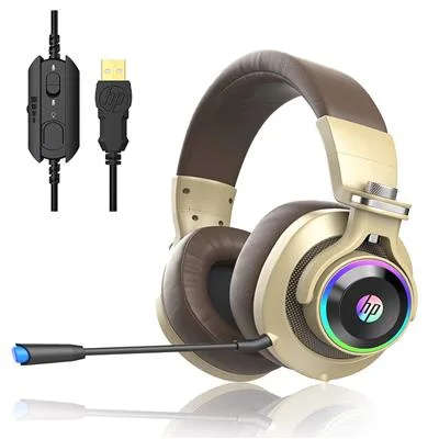 AURICULAR HP GAMING H500GS 630114  DORADO