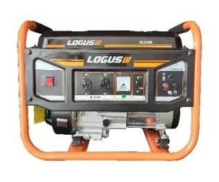 GRUPO ELECTROGENO LOGUS GL3300 NAFTA MANUAL 3000 WATTS AUTONOMIA 11HS