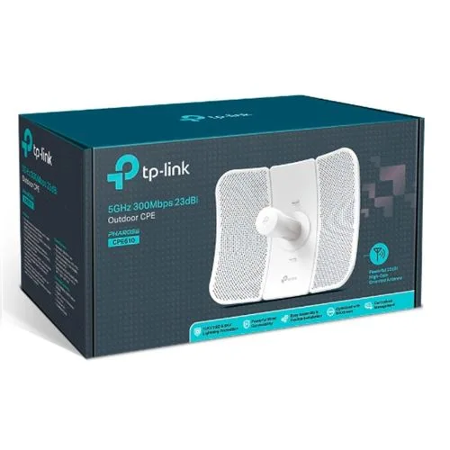 AP TP-LINK CPE610 PHAROS | 5GHZ 300MBPS | 23DBI | POE | OUTDOOR