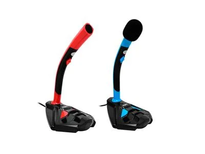 MICROFONO NISUTA NSMIC200R GAMING PARA PC CONECTOR 3.5MM