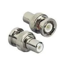 CONECTOR ADAPTADOR BNC MACHO A RCA HEMBRA PRONEXT