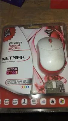 MOUSE INALAMBRICO NETMAK (NM-MW32R) RED