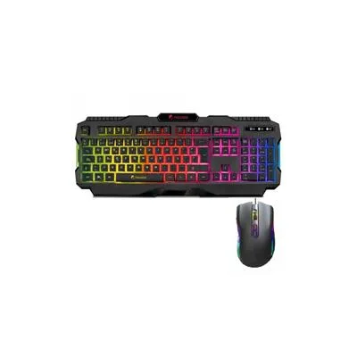KIT TECLADO+MOUSE NAXIDO NDGT8808 USB MULTIMEDIA RGB