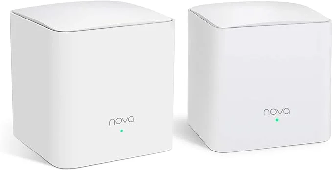 ROUTER MESH TENDA MW5G NOVA ( PACK X2) AC1200 PUERTOS GIGABIT
