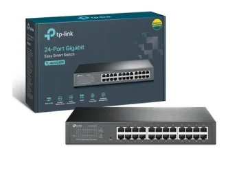 SWITCH 24P TP LINK DESKTOP-RACK TLSG1024DE GIGABIT SMART 0413996