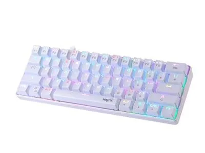 TECLADO MECANICO NISUTA NSKBGZ61W RGB DE 61 TECLAS CON SOFTWARE