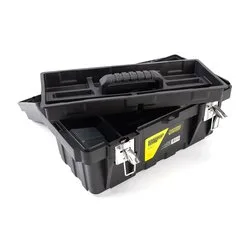 CAJA DE HERRAMIENTAS DE 17" PLASTICA CON CIERRE METALICO - BAROVO CHPM17