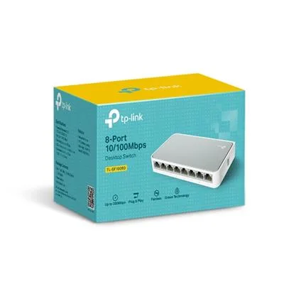 SWITCH 8P TP LINK MINIDESKTOP TL-SF1008D 10/100