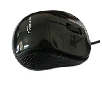 MOUSE USB NETMAK (NM-M16B) OPTICO 3D W