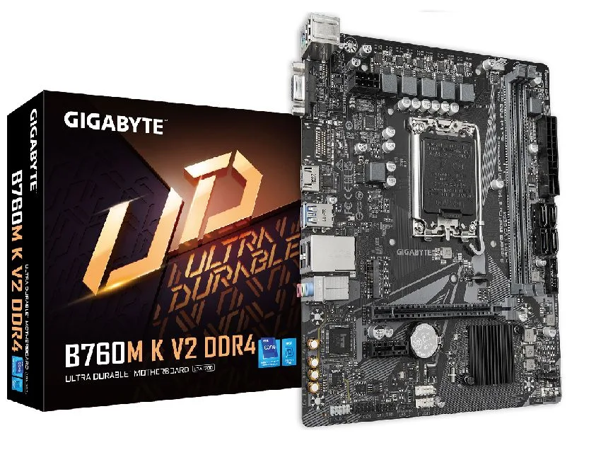 GIGABYTE B760M K V2 DDR4 LGA 1700 MOTHER