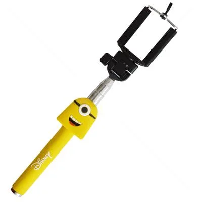 PALO SELFIE MONOPOD CON BLUETOOTH INCORPORADO - MINION