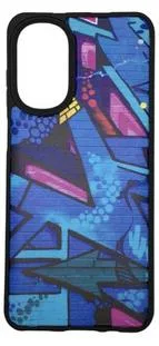 FUNDA CELULAR NEO CHICA ESTAMPADO GRAFITI S/CIERRE