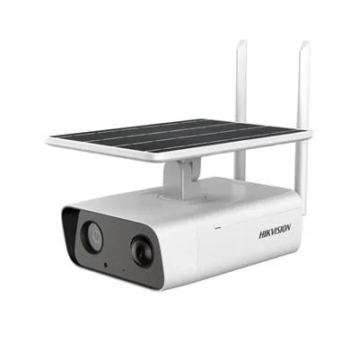 CAM CON PANEL SOLAR HIKVISION DS-2XS2T41G0-ID-4G-C04S05 4MPX LENTE FIJA 2.8MM SOPORTA SD 256GB IP66