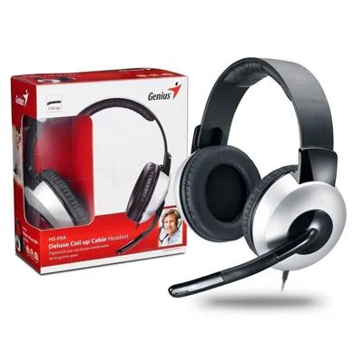 AURICULAR TIPO VINCHA GENIUS HS-05A C/MICROFONO