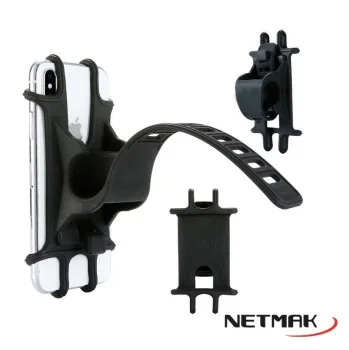 SOPORTE NETMAK NM-HC34 CELULAR PARA BICICLETA
