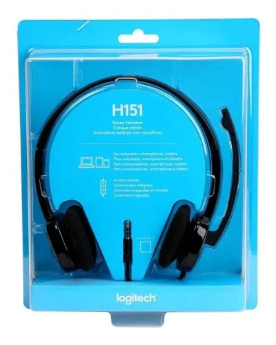 LOGITECH H151 | 1 PLUG | CON MICROFONO 981-000587