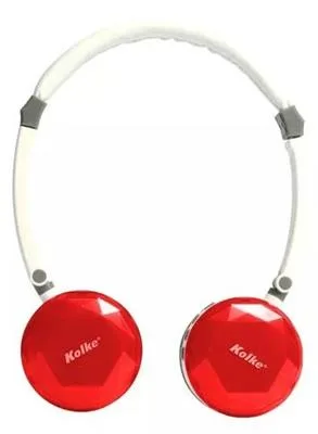 AURICULAR KOLKE KASD-100 ROJO-FM Y MICROSD-BATERIA