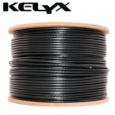 CABLE UTP CAT 5E EXTERIOR KELYX ROLLO MADERA 305MTS