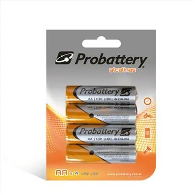 PILAS AA PROBATTERY ALCALINA BLLISTER X4
