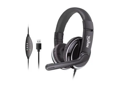 AURICULAR NISUTA NSAU60S AZUL PS4 TIPO VINCHA C/MIC