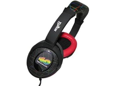 AURICULAR NISUTA TIPO VINCHA C/MICROFONO ROJO 40 PPALES
