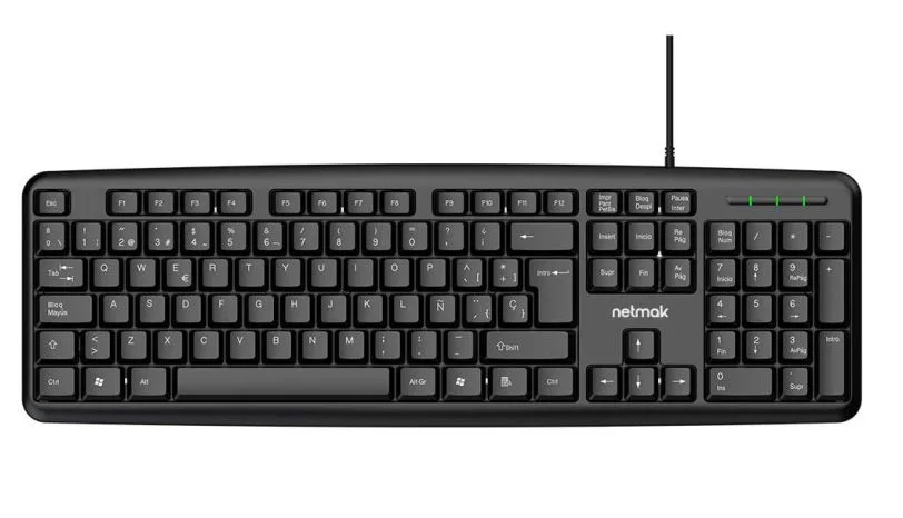 TECLADO NETMAK NM-KB586U USB