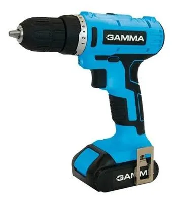TALADRO GAMMA G12105AR ATORNILLADOR A BATERIA ION