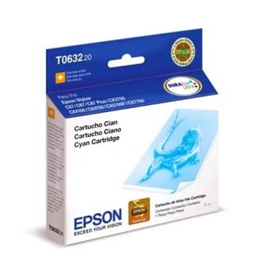 CART TINTA CYAN EPSON 12ML (C67/C87/CX3700/CX4100/CX4700)