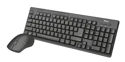 KIT MOUSE+TECLADO TUST ZIVA 22025 INALAMBRICO