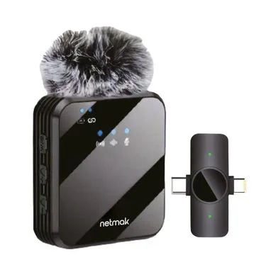 MICROFONO NETMAK NM-MC13 CORBATERO INALAMBRICO