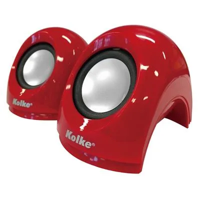 PARLANTE KOLKE KP-106 ROJO USB