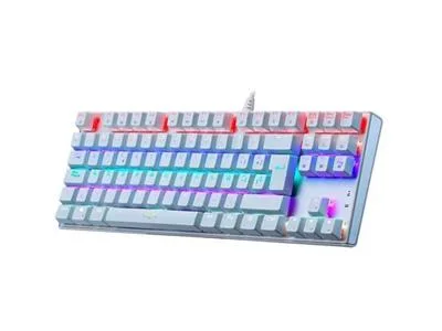 TECLADO MECANICO NISUTA NSKBGZ88W RGB DE 88 TECLAS CON SOFTWARE