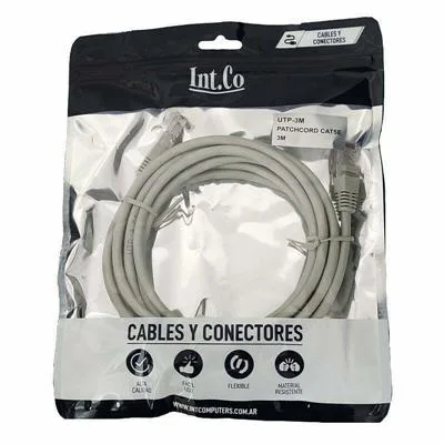 PATCH CORD UTP 3M - UTP3M INT.CO