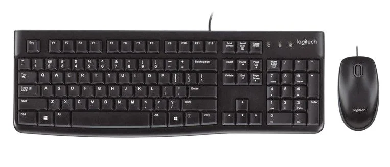 TECLADO+MOUSE LOGITECH MK120 USB