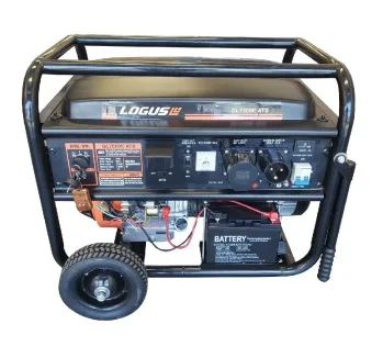 GRUPO ELECTROGENO LOGUS GL7500EATS NAFTA ARRANQUE MANUAL - ELECTRICO 7500WATTS 8HS AUTONOMIA