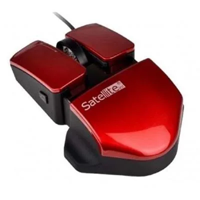 MOUSE USB SATELLITE A-50R 800DPI RED