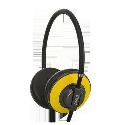 AURICULAR OVER TIPO VINCHA ICON II AMARILLO